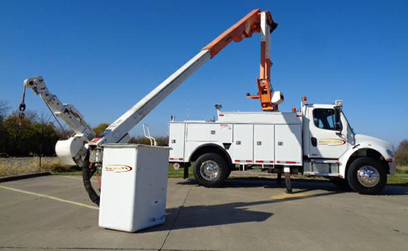 42' Heavy Duty Bucket Truck with Jib